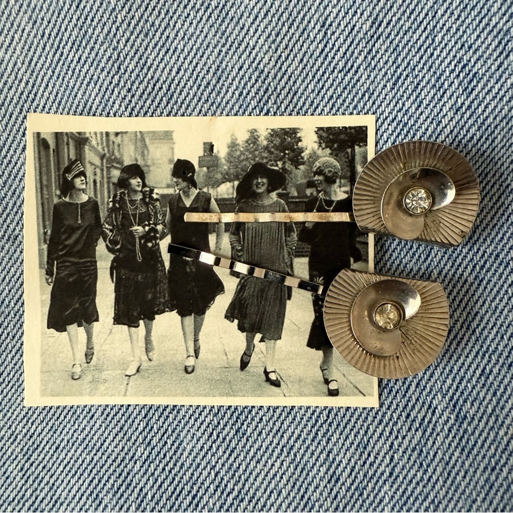 Hand Crafted Bronze Hair Accessories